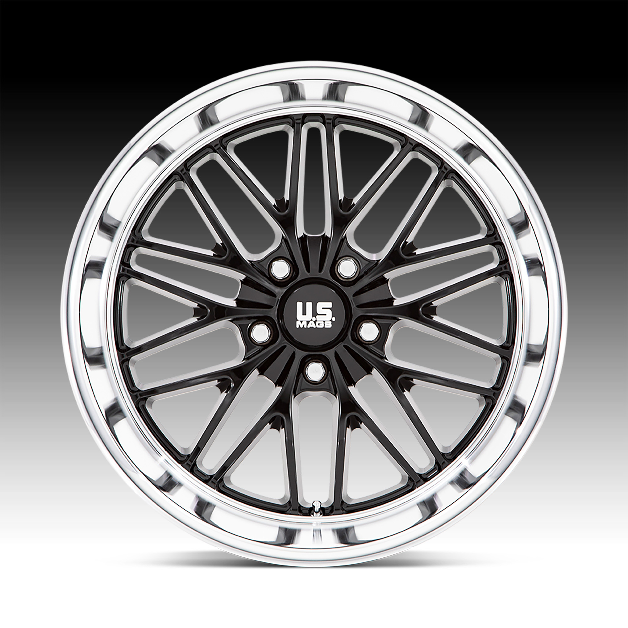 US Mags Santa Cruz U138 Gloss Black Custom Wheels U138 Santa